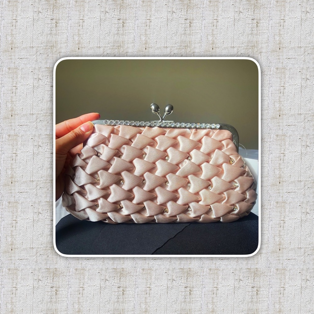 Champagne Evening Bridal Bridesmaid Clutch Purse